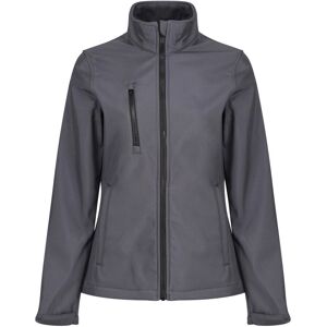Regatta Womens Ablaze 3 Layer Membrane Soft Shell Jacket - Seal Grey/Black Regatta Womens Ablaze 3 Layer Membrane Soft Shell Jacket - Seal Grey/Black