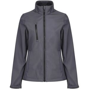 Regatta Womens Ablaze 3 Layer Membrane Soft Shell Jacket - Seal Grey/Black Regatta Womens Ablaze 3 Layer Membrane Soft Shell Jacket - Seal Grey/Black