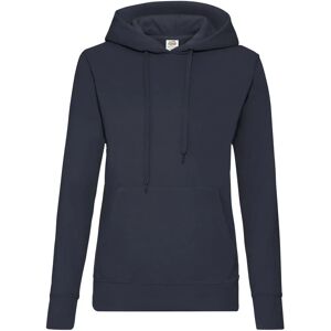 Fruit of the Loom Womens Classic 80/20 Hoodie - Deep Navy Fruit of the Loom Womens Classic 80/20 Hoodie - Deep Navy