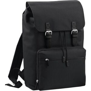 BagBase Vintage Laptop Backpack - Black/Black - 17" Laptop BagBase Vintage Laptop Backpack - Black/Black - 17" Laptop
