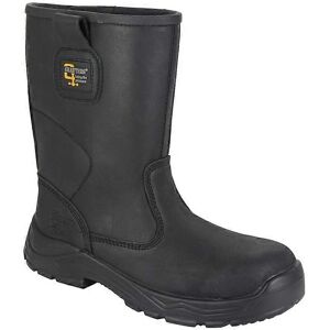 Grafters Mens Waterproof Safety Rigger Boots - Safety Boots Grafters Mens Waterproof Safety Rigger Boots - Safety Boots