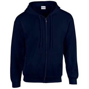 Gildan Navy Heavy Blend Full Zip Hoodie - Hoodie Gildan Navy Heavy Blend Full Zip Hoodie - Hoodie
