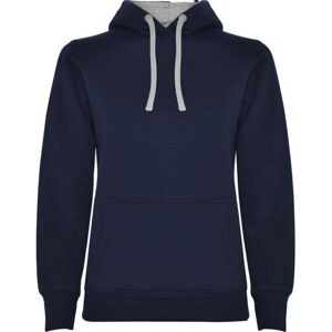 Roly Navy Blue/Grey Marl Urban Hoodie M - Hoodie Roly Navy Blue/Grey Marl Urban Hoodie M - Hoodie