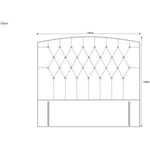 John Lewis Rouen II Headboard - Timeless design, Comfortable padding, Multiple fabrics & colors John Lewis Rouen II Headboard - Timeless design, Comfortable padding, Multiple fabrics & colors