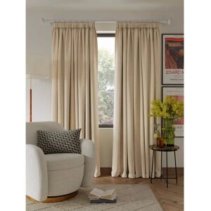 John Lewis Textured Weave Recycled Polyester Pair Blackout/Thermal Lined Curtains John Lewis Textured Weave Recycled Polyester Pair Blackout/Thermal Lined Curtains