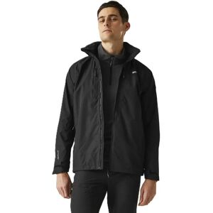 Regatta Men's Calderdale VI Waterproof Breathable Jacket - Black - 3XL Regatta Men's Calderdale VI Waterproof Breathable Jacket - Black - 3XL