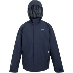 Regatta Navy Matt II Waterproof Breathable Jacket - Full Zip, Men's M Regatta Navy Matt II Waterproof Breathable Jacket - Full Zip, Men's M