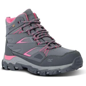 Regatta Holcombe III Junior Walking Boots Steel Tulip - Walking Shoes Regatta Holcombe III Junior Walking Boots Steel Tulip - Walking Shoes