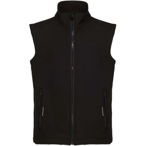 Regatta Black Childs Softshell Gilet - 3-12Y - Reflective Regatta Black Childs Softshell Gilet - 3-12Y - Reflective