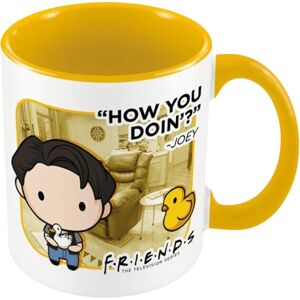 Friends - How You Doin? Chibi Joey - White - Yellow - Mug Friends - How You Doin? Chibi Joey - White - Yellow - Mug