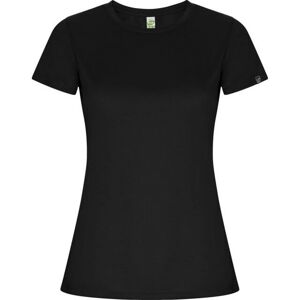 Roly Imola Black Fitted Short-Sleeve T-Shirt - T-Shirt Roly Imola Black Fitted Short-Sleeve T-Shirt - T-Shirt