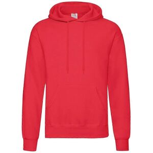 Fruit of the Loom Unisex Hoodie - Rood, L Fruit of the Loom Unisex Hoodie - Rood, L