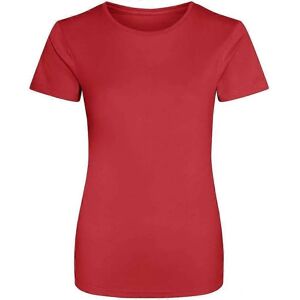 AWDis Just Cool Womens Fire Red Sports T-Shirt - Sports AWDis Just Cool Womens Fire Red Sports T-Shirt - Sports