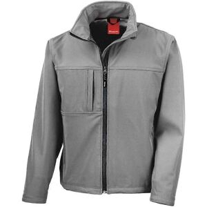 Result Workguard Grey M Men's Classic Soft Shell Jacket - Jacket Result Workguard Grey M Men's Classic Soft Shell Jacket - Jacket