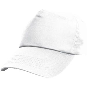 Result Headwear White Cotton Baseball Cap - Baseball Cap Result Headwear White Cotton Baseball Cap - Baseball Cap