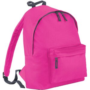 Bagbase Childrens Kids Fuchsia/Graphite Backpack - Backpack Bagbase Childrens Kids Fuchsia/Graphite Backpack - Backpack