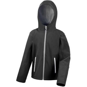 Veste Softshell à Capuche Result Core Enfants - Imperméable et Coupe-Vent Veste Softshell à Capuche Result Core Enfants - Imperméable et Coupe-Vent