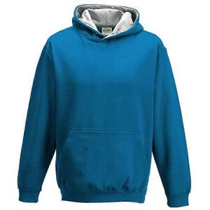 Awdis Sweat à Capuche Enfant Varsity Bleu Saphir - Sweatshirt Awdis Sweat à Capuche Enfant Varsity Bleu Saphir - Sweatshirt