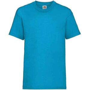 Fruit of the Loom T-shirt enfant bleu azur - T-Shirt Fruit of the Loom T-shirt enfant bleu azur - T-Shirt
