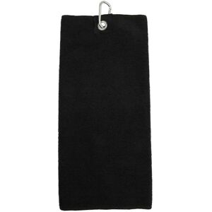 Serviette City Microfibre Serviette de Golf - Noir - Serviette de Golf Serviette City Microfibre Serviette de Golf - Noir - Serviette de Golf