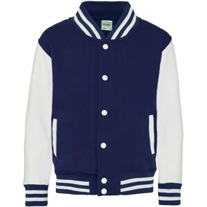 Awdis Kinder Jacke - Kinder Varsity Oxford Navy/White - Kinder Varsity Jacke Awdis Kinder Jacke - Kinder Varsity Oxford Navy/White - Kinder Varsity Jacke