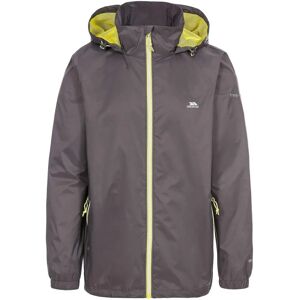 Trespass Briar Waterproof Jacket - Black/Grey - Size: Regular/36 Trespass Briar Waterproof Jacket - Black/Grey - Size: Regular/36