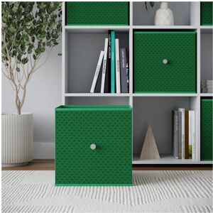 URBN Living - Foldable Fabric Storage Cube - Green - Storage Cube URBN Living - Foldable Fabric Storage Cube - Green - Storage Cube