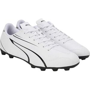 Puma Men's Vitoria FG/AG Football Boots - White/Black - Size 11 Puma Men's Vitoria FG/AG Football Boots - White/Black - Size 11