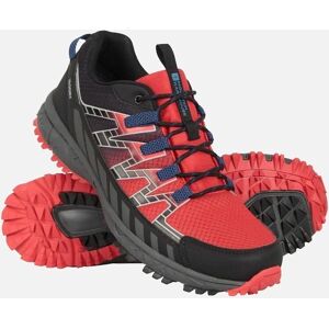 Mountain Warehouse Enhance Trail Wasserdichte Laufschuhe - Rot - Herren Mountain Warehouse Enhance Trail Wasserdichte Laufschuhe - Rot - Herren