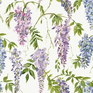 Pertemba FR - Wisteria Wallpaper Multicolour - 10m X 0.5m - Wallpaper Pertemba FR - Wisteria Wallpaper Multicolour - 10m X 0.5m - Wallpaper