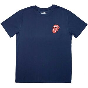 Rolling Stones Denim Blue Mini Tongue T-Shirt - T-Shirt Rolling Stones Denim Blue Mini Tongue T-Shirt - T-Shirt