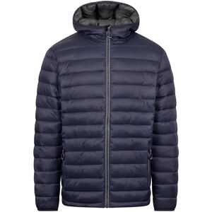 Trespass Navy Padded Jacket - Men's Quilted Outerwear Trespass Navy Padded Jacket - Men's Quilted Outerwear
