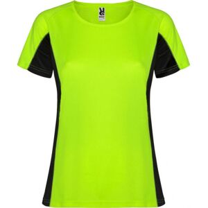 Roly Shanghai Short-Sleeved Sports T-Shirt - Breathable, Contrast, Crew Roly Shanghai Short-Sleeved Sports T-Shirt - Breathable, Contrast, Crew