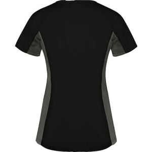 Roly Shanghai Short-Sleeved Sports T-Shirt - Black - M Roly Shanghai Short-Sleeved Sports T-Shirt - Black - M
