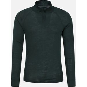 Mountain Warehouse Herren Merino II Basisschicht Oberteil - Dunkelgrün - XS Mountain Warehouse Herren Merino II Basisschicht Oberteil - Dunkelgrün - XS
