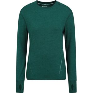 Mountain Warehouse Damen/ Damen Lauf-T-Shirt - Dunkelgrün - Größe 16 Mountain Warehouse Damen/ Damen Lauf-T-Shirt - Dunkelgrün - Größe 16