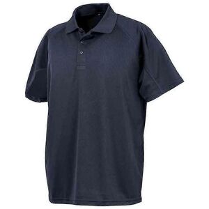 Spiro Navy Performance Aircool Polo Shirt - Polo Shirt Spiro Navy Performance Aircool Polo Shirt - Polo Shirt
