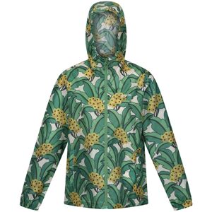 Regatta Orla Kiely Tropical Floral Waterproof Jacket - Green - Size: 8 Regatta Orla Kiely Tropical Floral Waterproof Jacket - Green - Size: 8