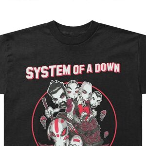 System Of A Down Unisex Mushroom People T-Shirt - T-Shirt System Of A Down Unisex Mushroom People T-Shirt - T-Shirt