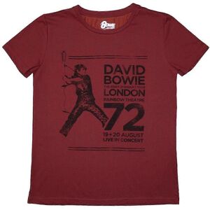 David Bowie Rainbow Theatre S T-Shirt - Mens/Ladies David Bowie Rainbow Theatre S T-Shirt - Mens/Ladies
