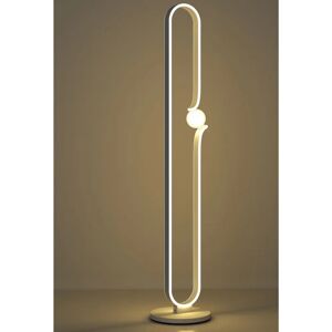 Homcom White Dimmable LED Floor Lamp - Floor Lamp Homcom White Dimmable LED Floor Lamp - Floor Lamp