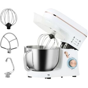 HOMCOM Electric Stand Mixer - White - Stand Mixer HOMCOM Electric Stand Mixer - White - Stand Mixer