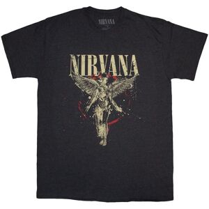 Nirvana Unisex XL Grey T-Shirt - In Utero - T-Shirt Nirvana Unisex XL Grey T-Shirt - In Utero - T-Shirt
