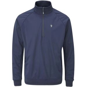 Farah Kala Regatta Blue Zip Jacket - Men Farah Kala Regatta Blue Zip Jacket - Men