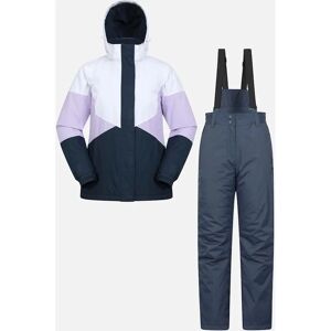 Mountain Warehouse Dames Ski Jas & Broek Set - Lila - Ski Jas & Broek Set Mountain Warehouse Dames Ski Jas & Broek Set - Lila - Ski Jas & Broek Set