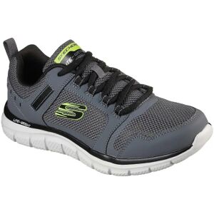 Skechers Mens Knockhill Action Leather Trainers - Black/Grey - Size 12 Skechers Mens Knockhill Action Leather Trainers - Black/Grey - Size 12