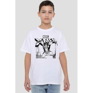 Marvel White 12-13 Years X-Men Wolverine Jump T-Shirt Marvel White 12-13 Years X-Men Wolverine Jump T-Shirt