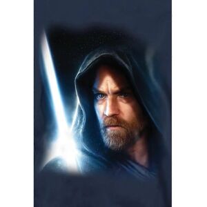 Star Wars Obi Wan Kenobi Poster Sweatshirt - Unisex XL Navy Star Wars Obi Wan Kenobi Poster Sweatshirt - Unisex XL Navy