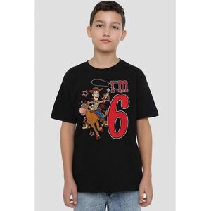 Toy Story Black Woody 6 Years T-Shirt - Kids Toy Story Black Woody 6 Years T-Shirt - Kids