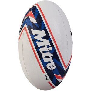 Mitre Grib Rugby Ball White/Blue - Rugby Ball Mitre Grib Rugby Ball White/Blue - Rugby Ball